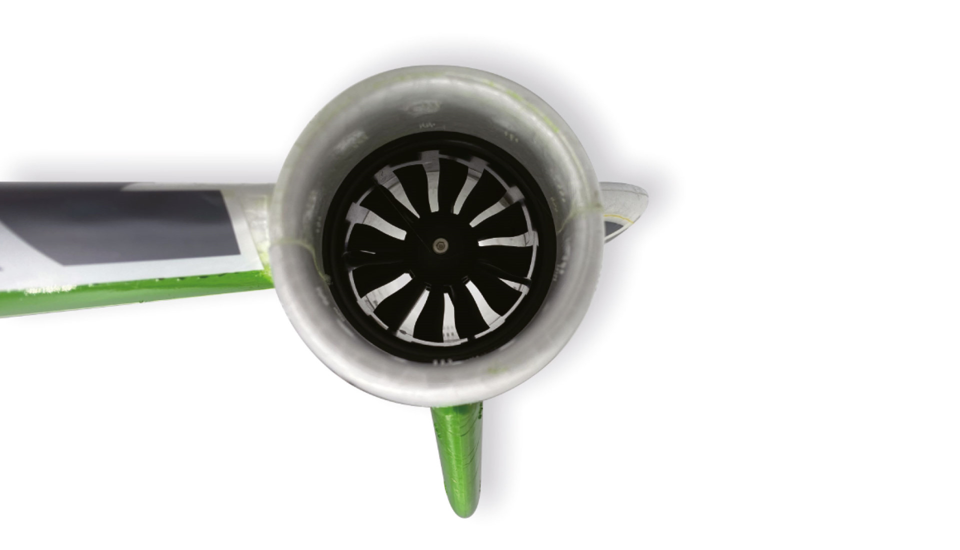 Amewi Eagle Twin V2 40mm EDF Nurflügler PNP grün 24141 - Abbildung 3