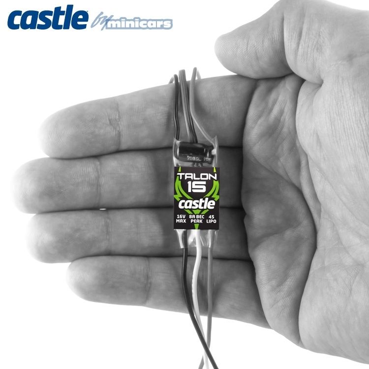 Castle Talon 15 - 2-4S 15A 3A-BEC ESC 010-0129-00