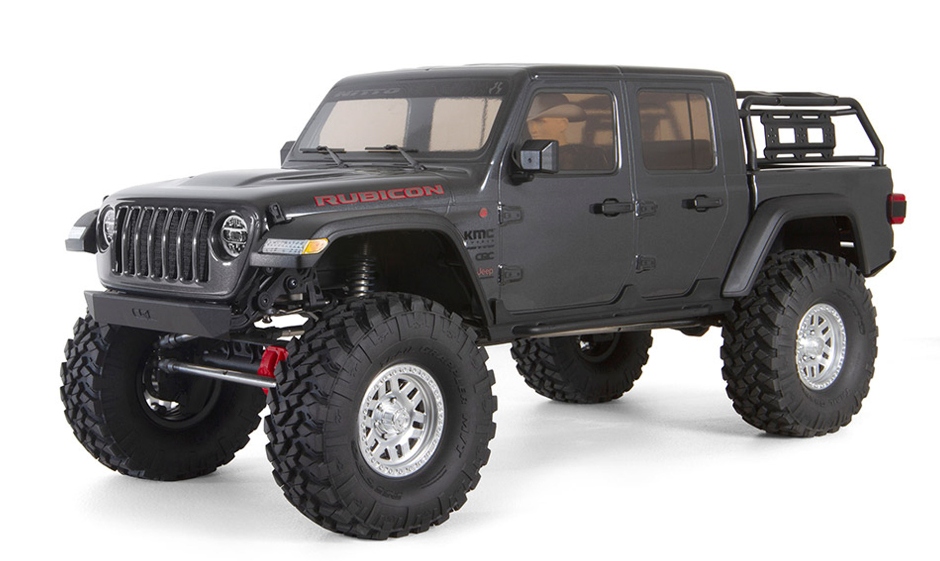Axial 1/10 SCX10 III Jeep JT Gladiator Rock Crawler w/ Portals RTR Gray AXI03006T1