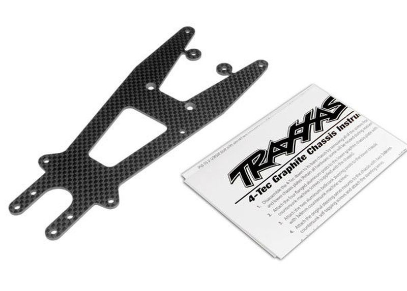Traxxas GRPHITE UPPER CHASSIS(4-TEC) 4323X