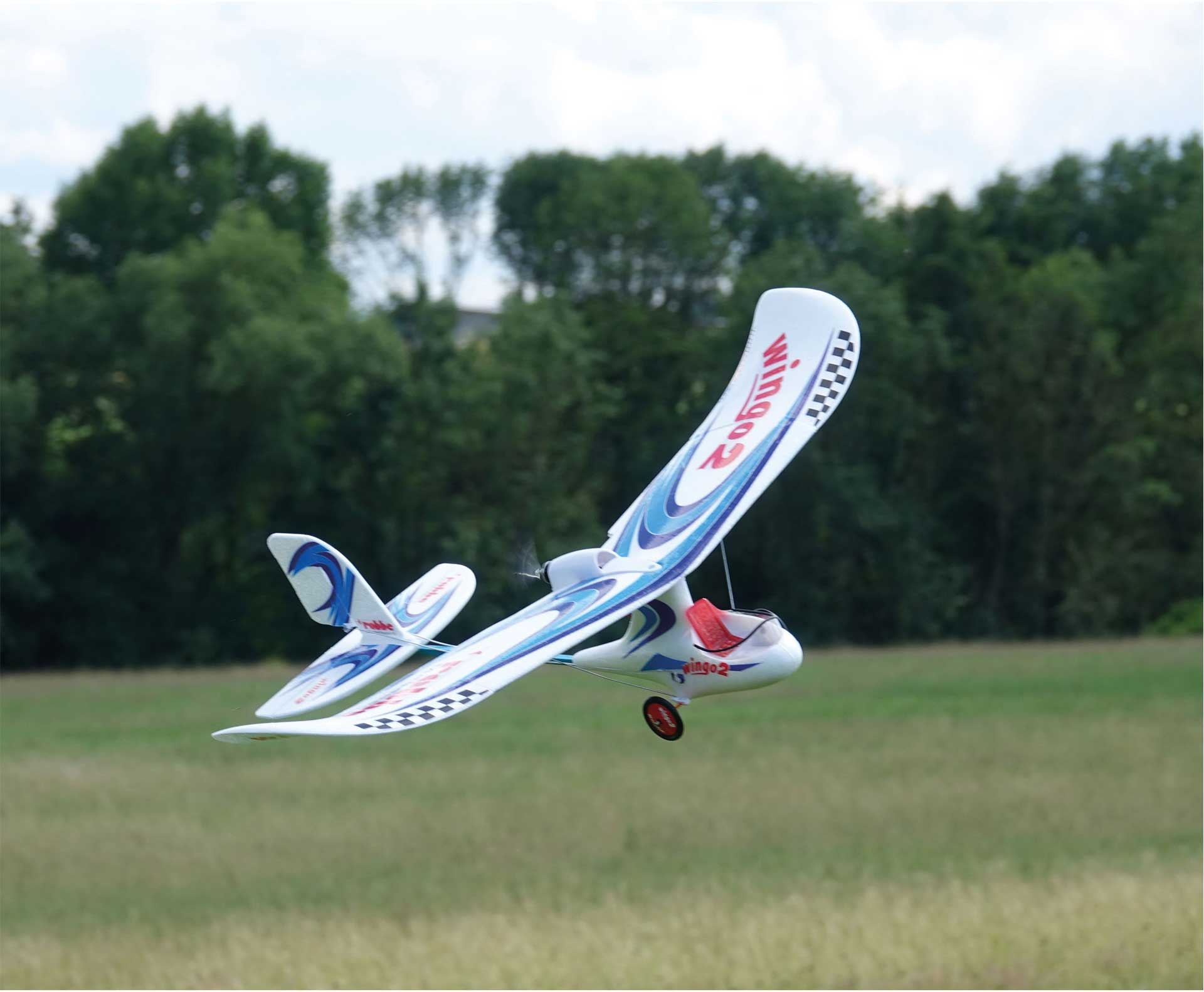 Robbe WINGO 2 KIT Bausatz "YOU CAN FLY" mit Brushless Motor, Regler und Servos, weitgehend vorgefertigt 2656