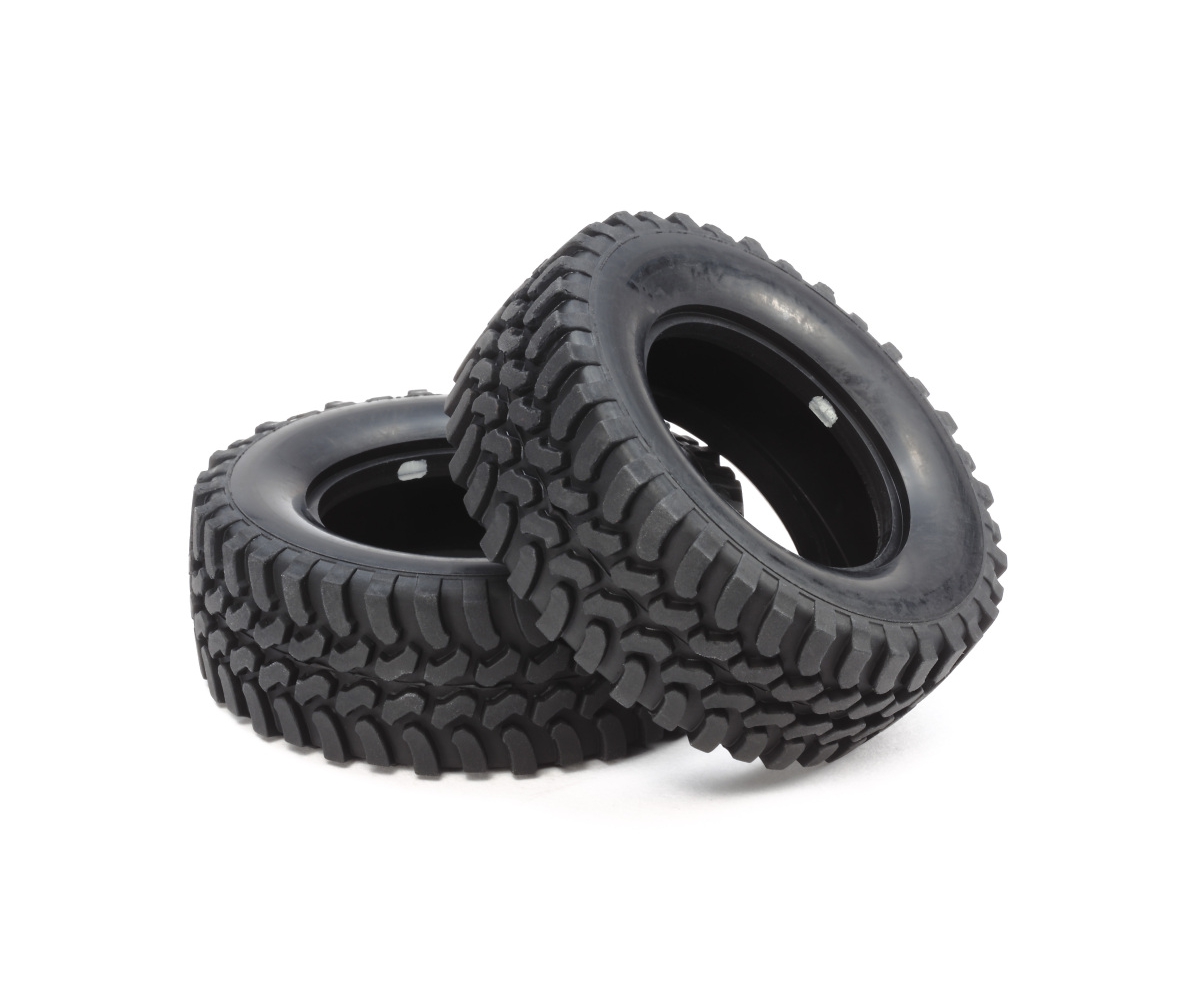 Tamiya 54735 CC-01 Mud-Block Off-Road Reifen (2) 300054735