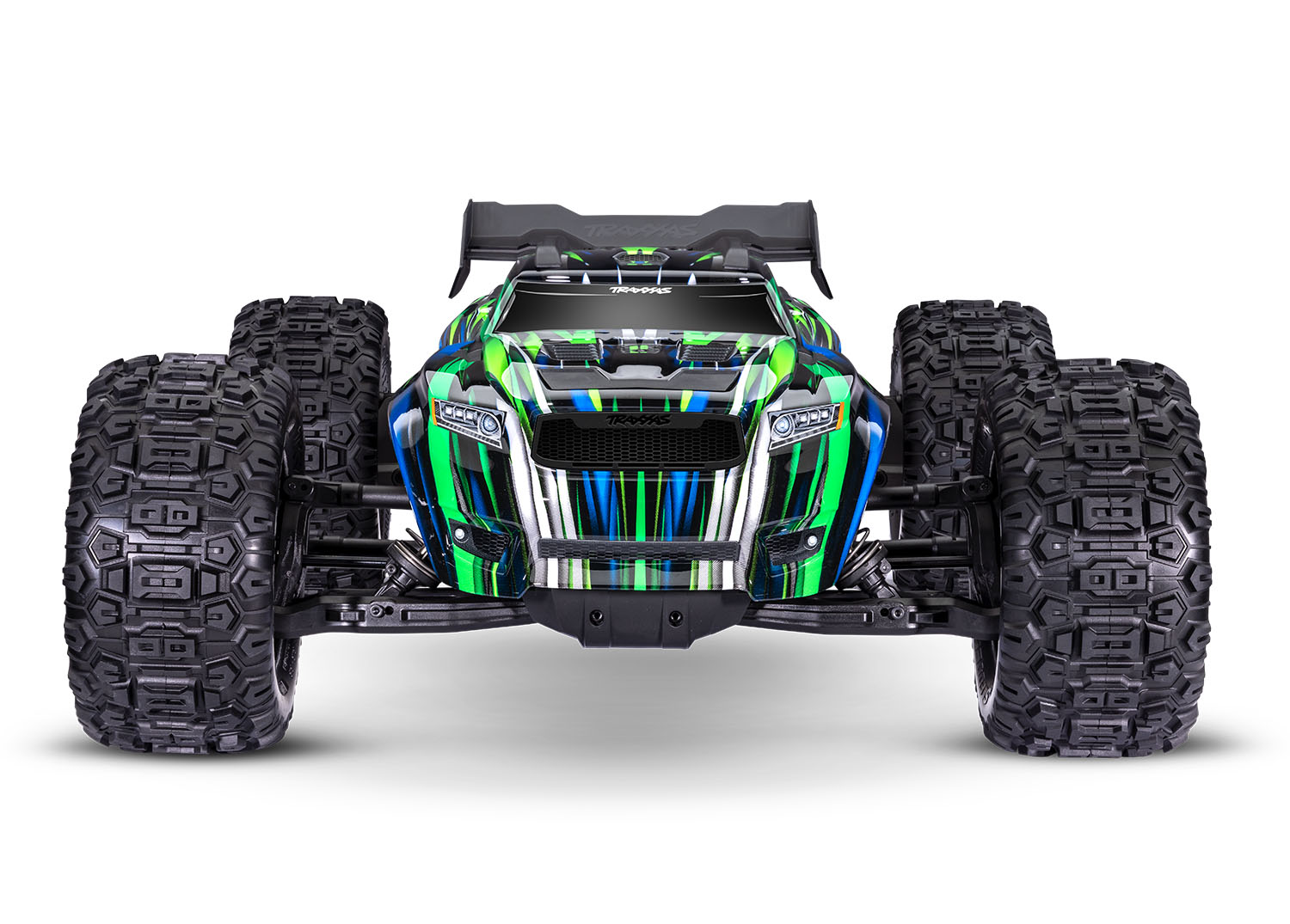 Traxxas Sledge Grün 1/8 Brushless Race Truck Belted 4x4 RTR 2.4GHz 95096-4 - Abbildung 2