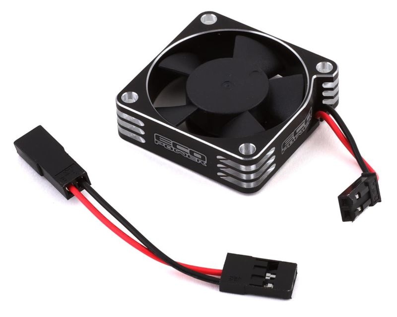 EcoPower Aluminium High Speed HV Lüfter 35mm silber/schwarz ECP-7001