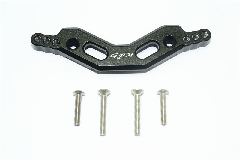GPM Alu Dämpfersteher vorn schwarz ARRMA Granite, Big Rock, Senton MAG028BK