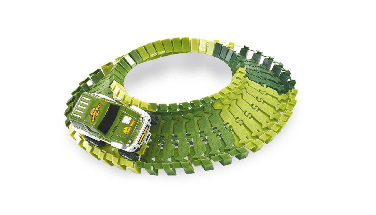 Amewi Magic Traxx Dino-Park mini 54-teilig, in Karton 100654