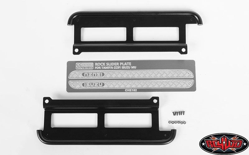 Rook Metal Side Sliders for Tamiya 1/10 Isuzu mu TypeX CC-01 VVV-C0572