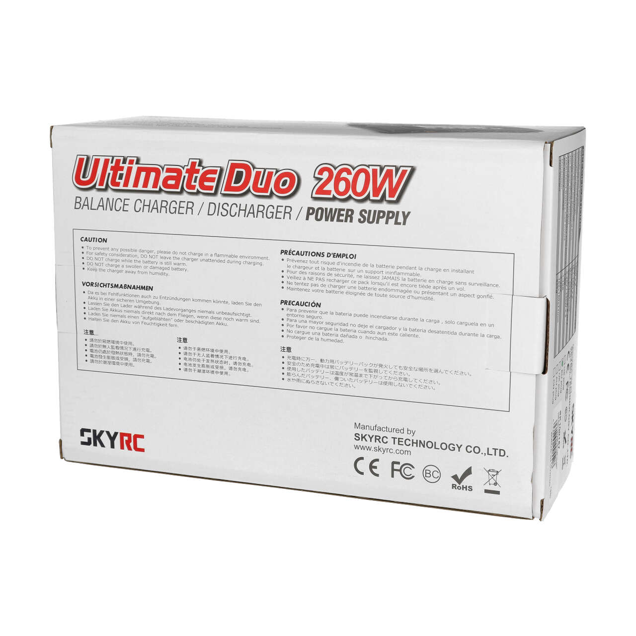 SkyRC D260 AC/DC Ladegerät LiPo 1-6s 14A 260W SK-100157
