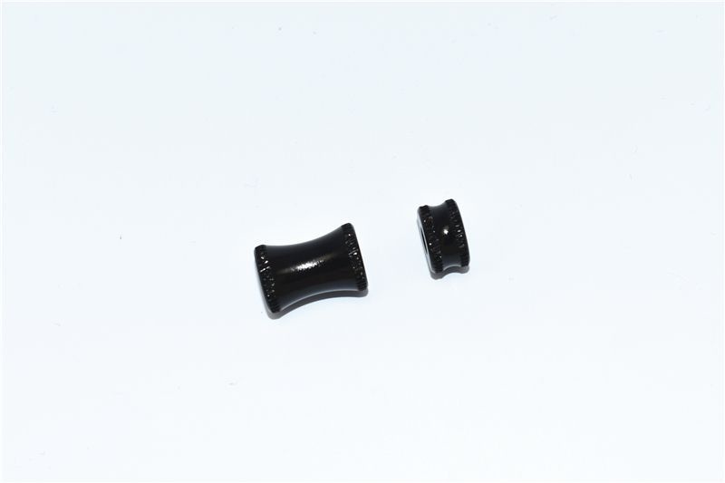 GPM Alum. Distanzhülsen f. Chassis Verstärkung hinten schwarz ARRMA Mojave 6s MAM016R/CBK