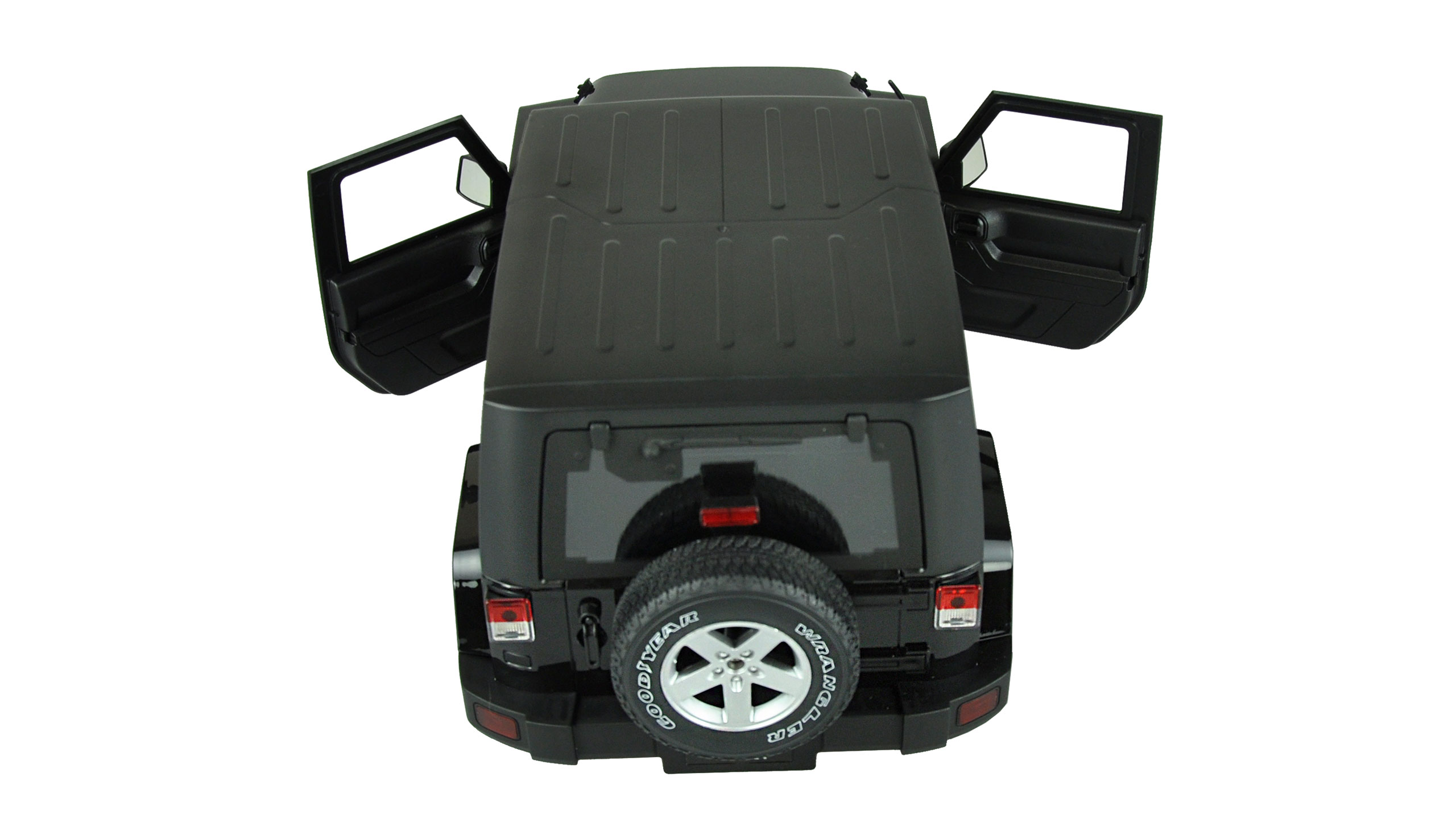 Amewi Wrangler Geländewagen Scale Karosserie schwarz 1/10 ABS Kunststoff 10004
