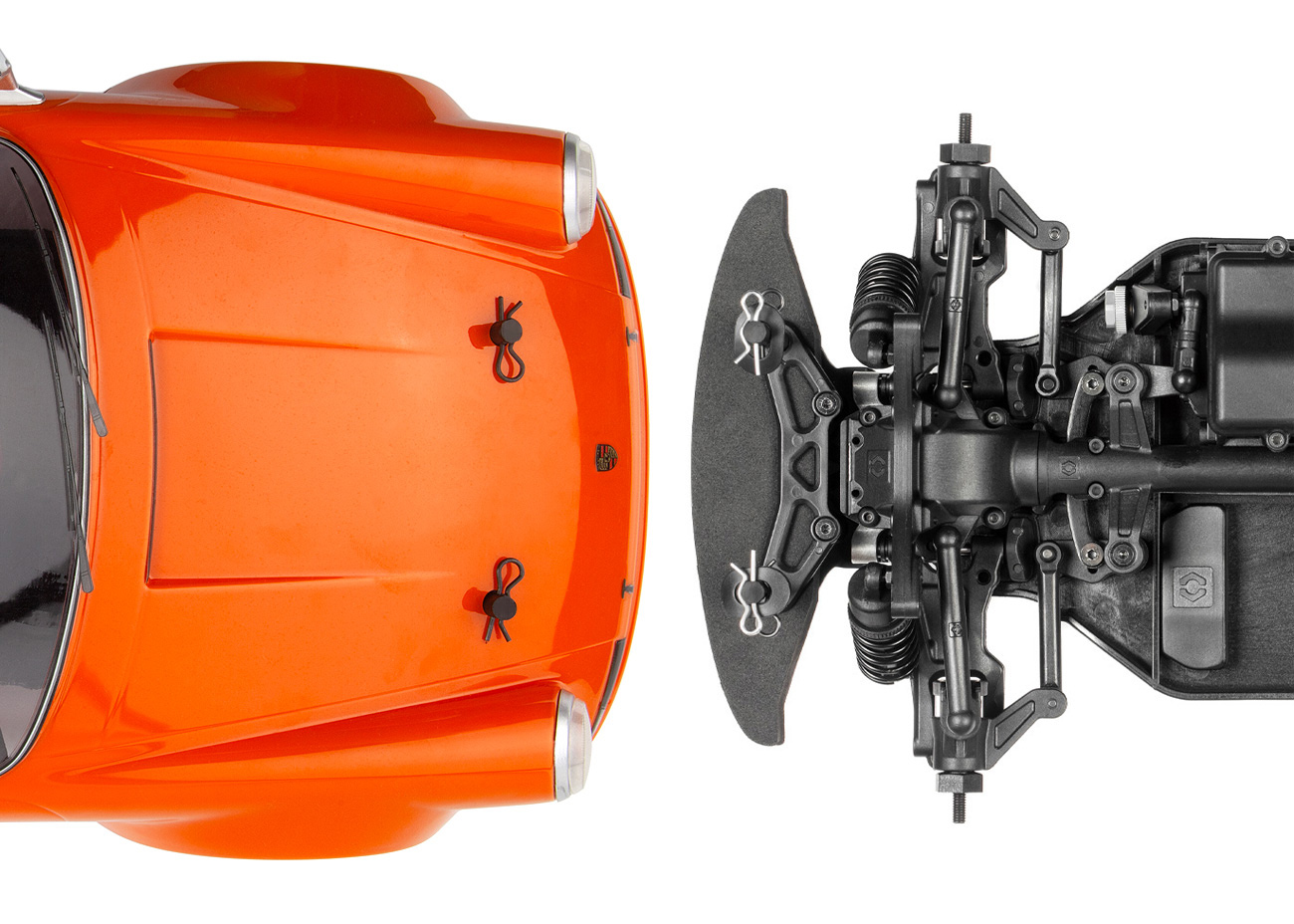 HPI Sport 3 Flux 1973 Porsche Carrera RSR - Orange Brushless 161210 - Abbildung 12