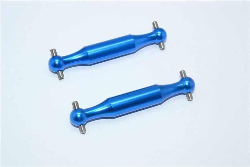 GPM Alu Antriebeswelle 58mm blau Tamiya DT03