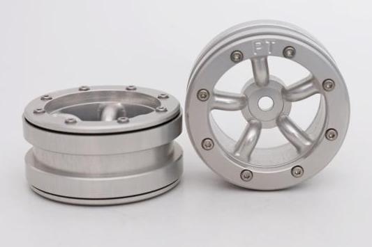 Metsafil Beadlock Wheels PT-Safari Silber/Silber 1.9 (2 St.)  MT0010SS