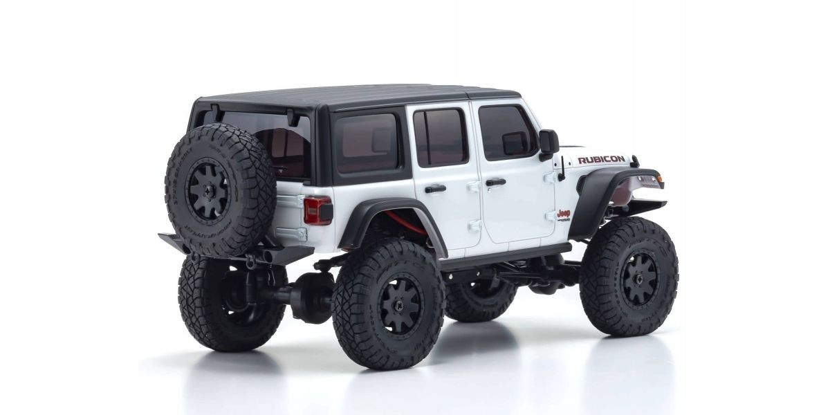 Kyosho Mini-Z 4X4 MX-01 Jeep Wrangler Rubicon Bright White (KT531P) 32521W - Abbildung 2