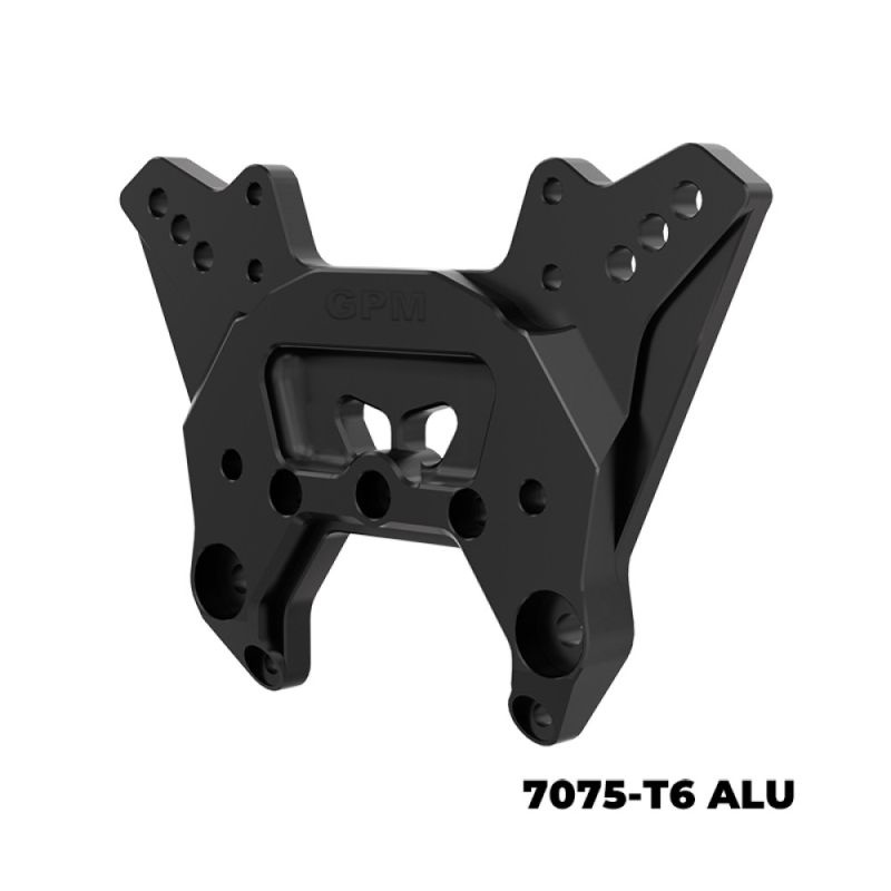 GPM Alu Dämpferbrücke vorn schwarz ARRMA 1/8 Kraton, Notorius 6S MKV6028BK