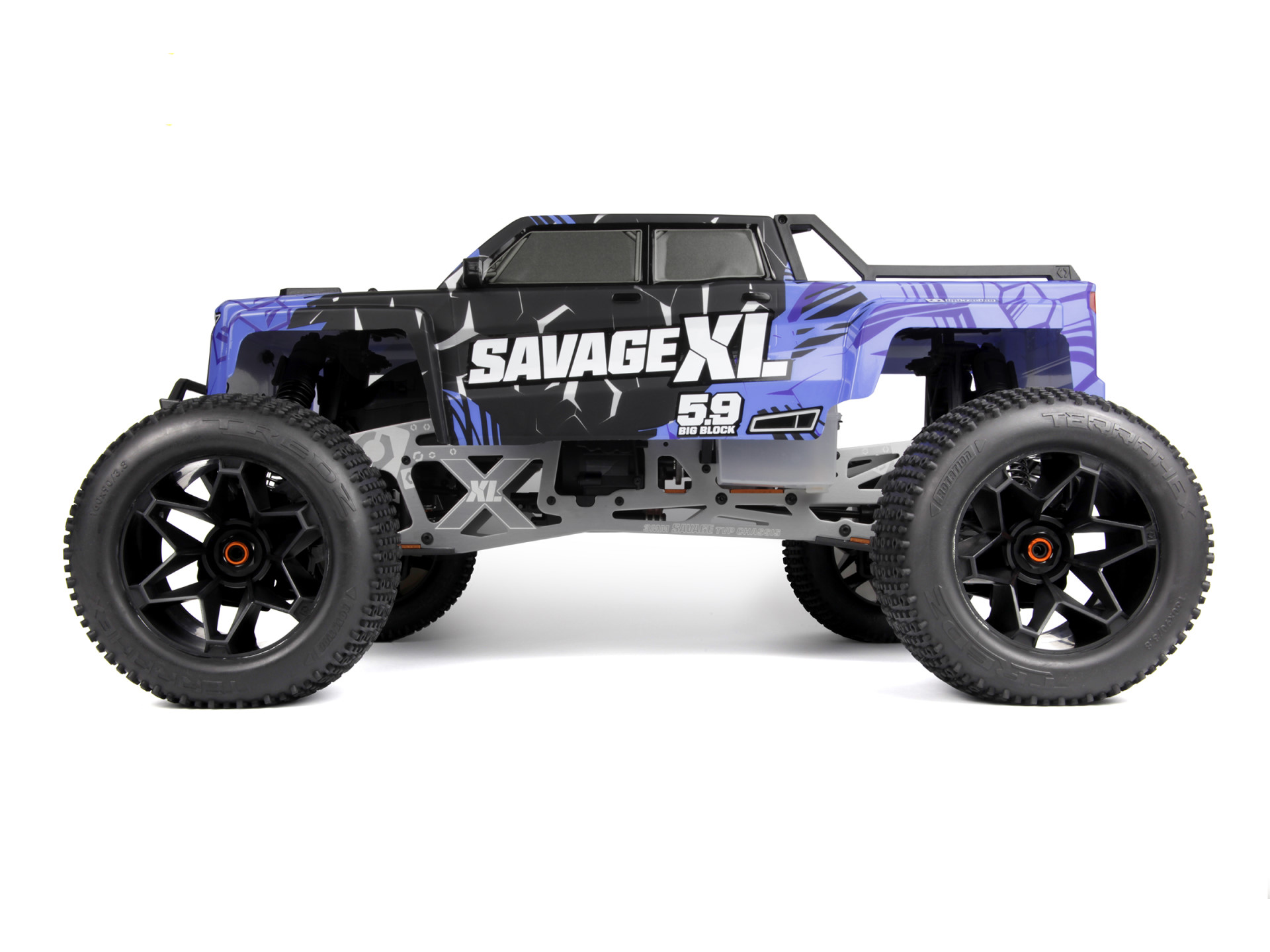 HPI Racing Savage XL 5.9 GTXL-6 Blau Nitro Monstertruck 160586 - Abbildung 3