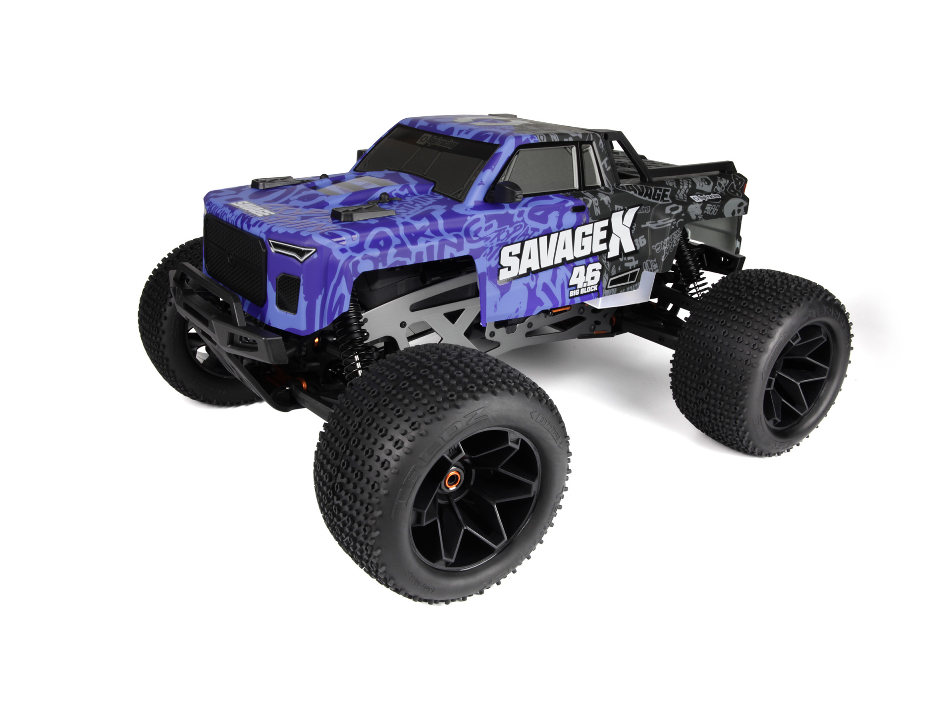 HPI Racing Savage X 4.6 GT-6 Blau Nitro Monstertruck 160585 - Abbildung 2