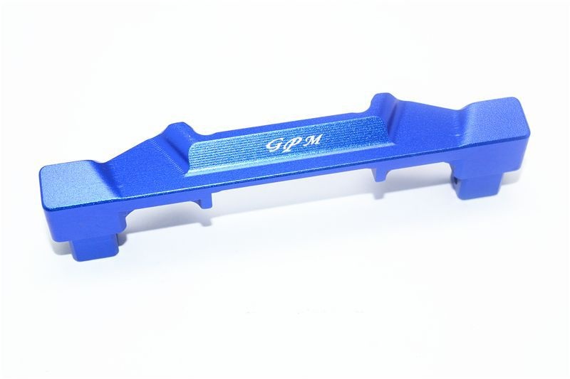 GPM Alu Karosseriebefestigungshalter vorn blau Traxxas 1/10 E-Revo