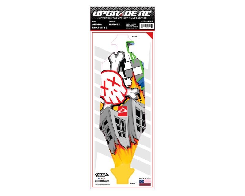 Upgrade RC Chassis Protector für ARRMA Kraton 6S (Burner) (1)  UPG-14003