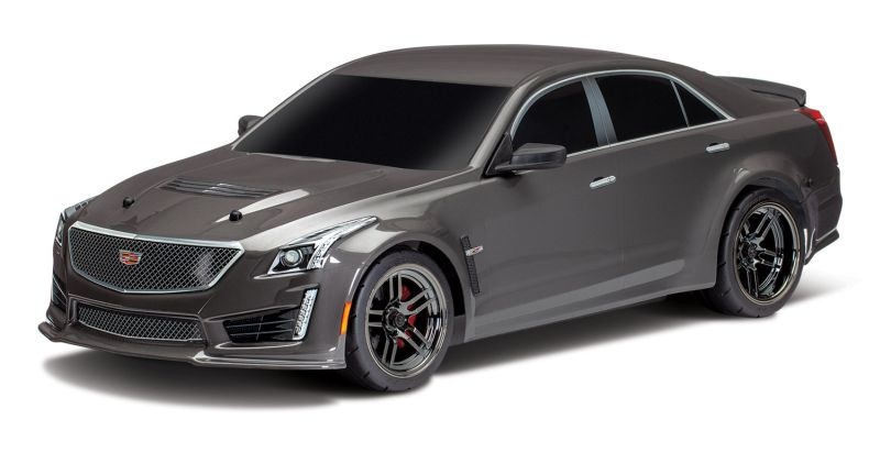 Karo, CADILLAC CTS-V, silber lackiert inkl. Decals 8391X - Abbildung 1