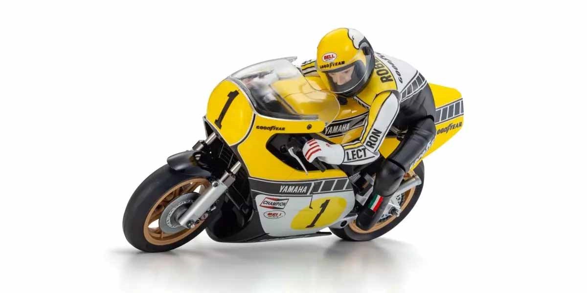 Kyosho Motorrad Hanging On Racer Yamaha YZR500 1978 1:8 Kit 34936B - Abbildung 1