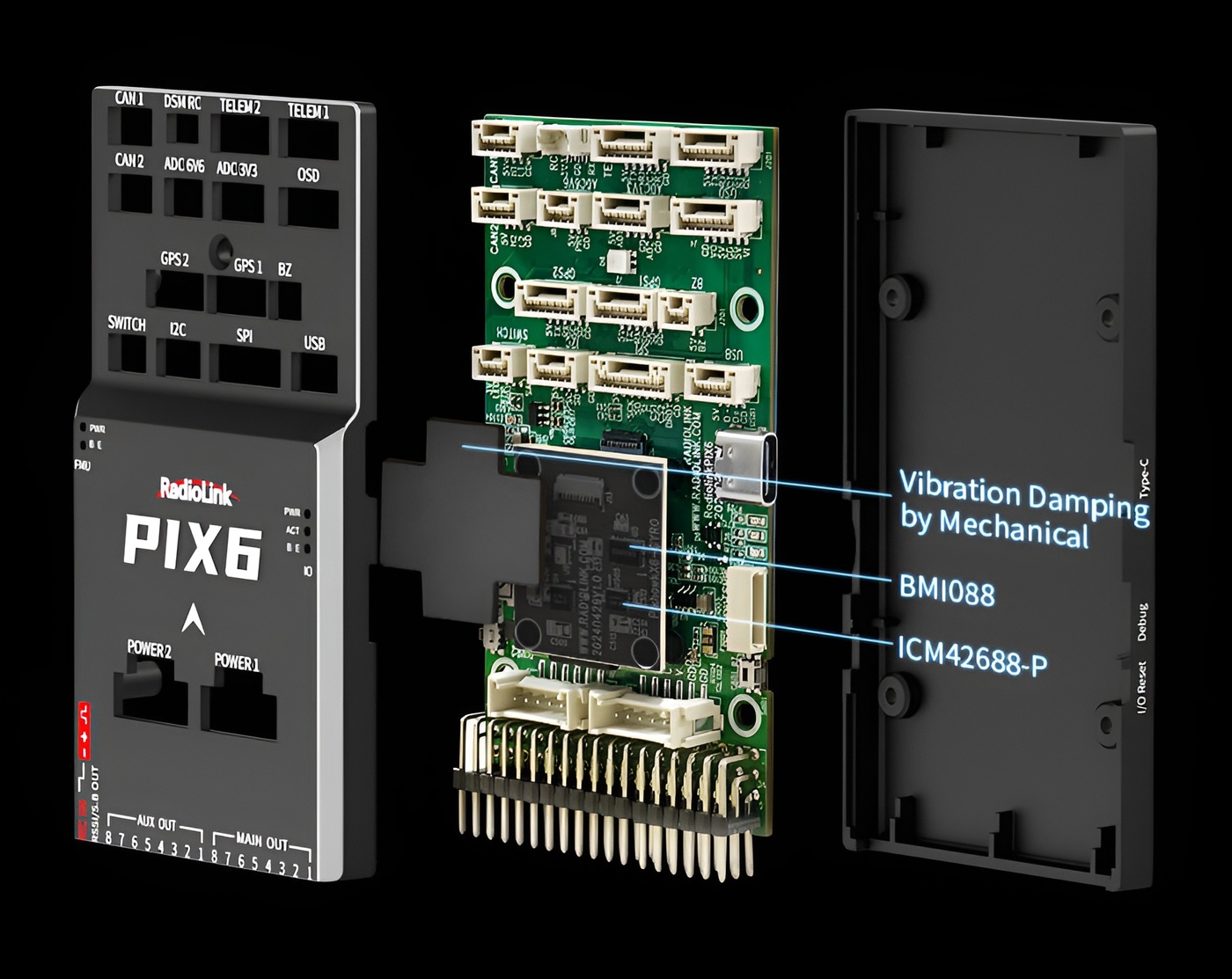 RadioLink PIX6 Flight Controller PIX6