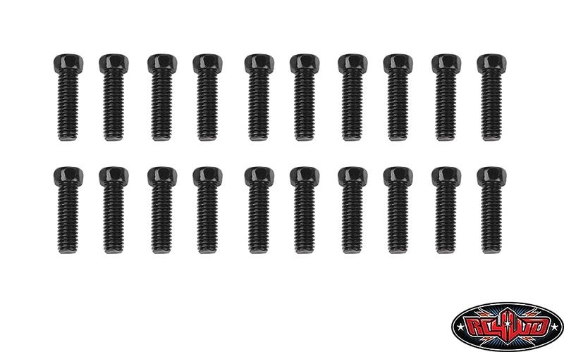 RC4WD Sechskantschrauben M3x10mm schwarz Z-S0122