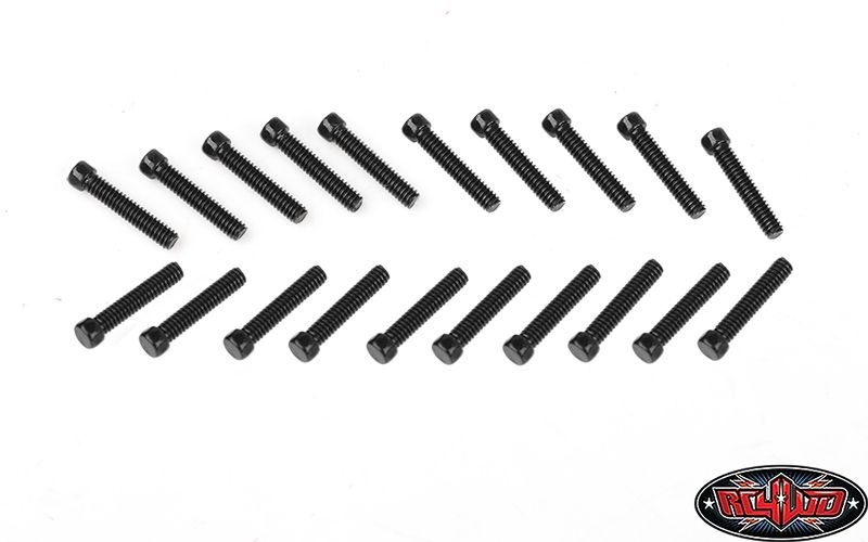 RC4WD Sechskantschrauben M2x10mm schwarz Z-S0072