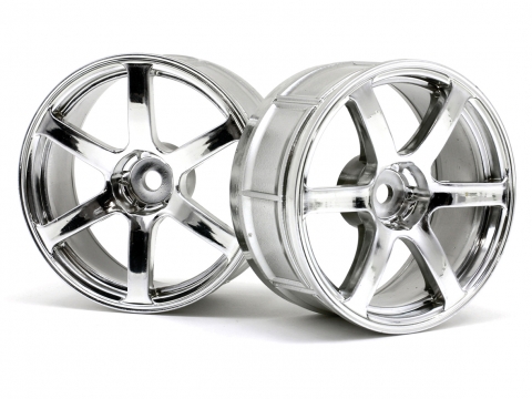 HPI LP29 Felge Yokohama AVS T6 Chrom (29mm/+3/2St) 33465