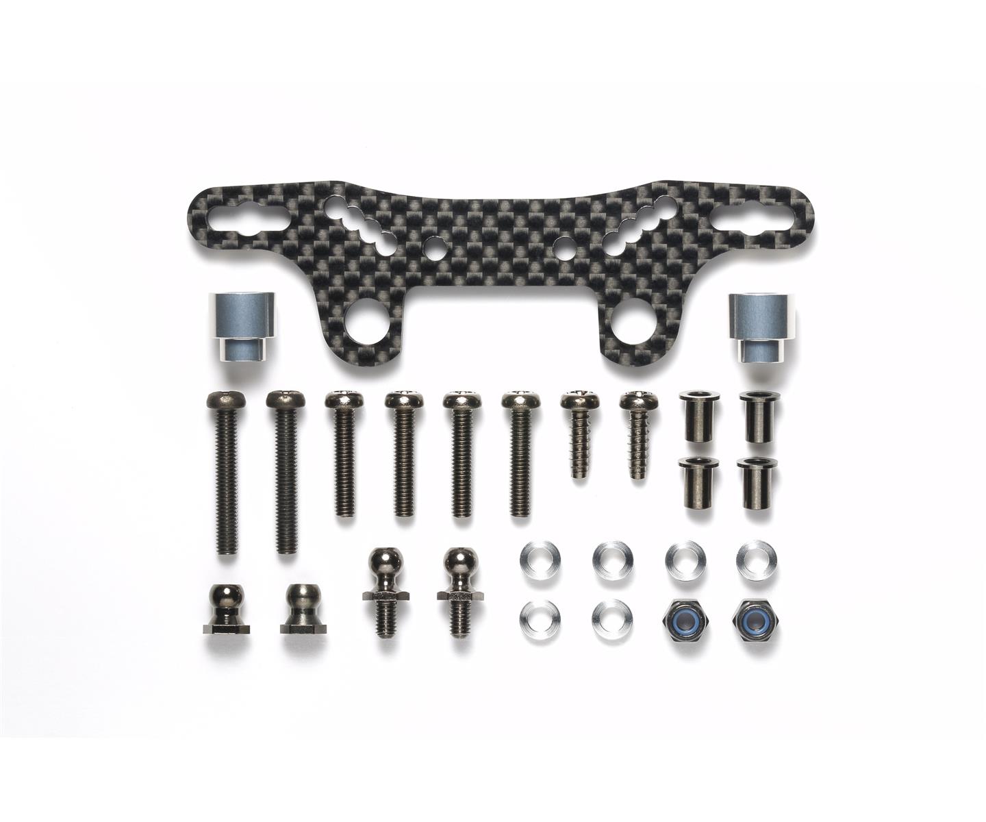 Tamiya 54947 TT-02 3,5mm Carbon Dämpferbrücke II 300054947