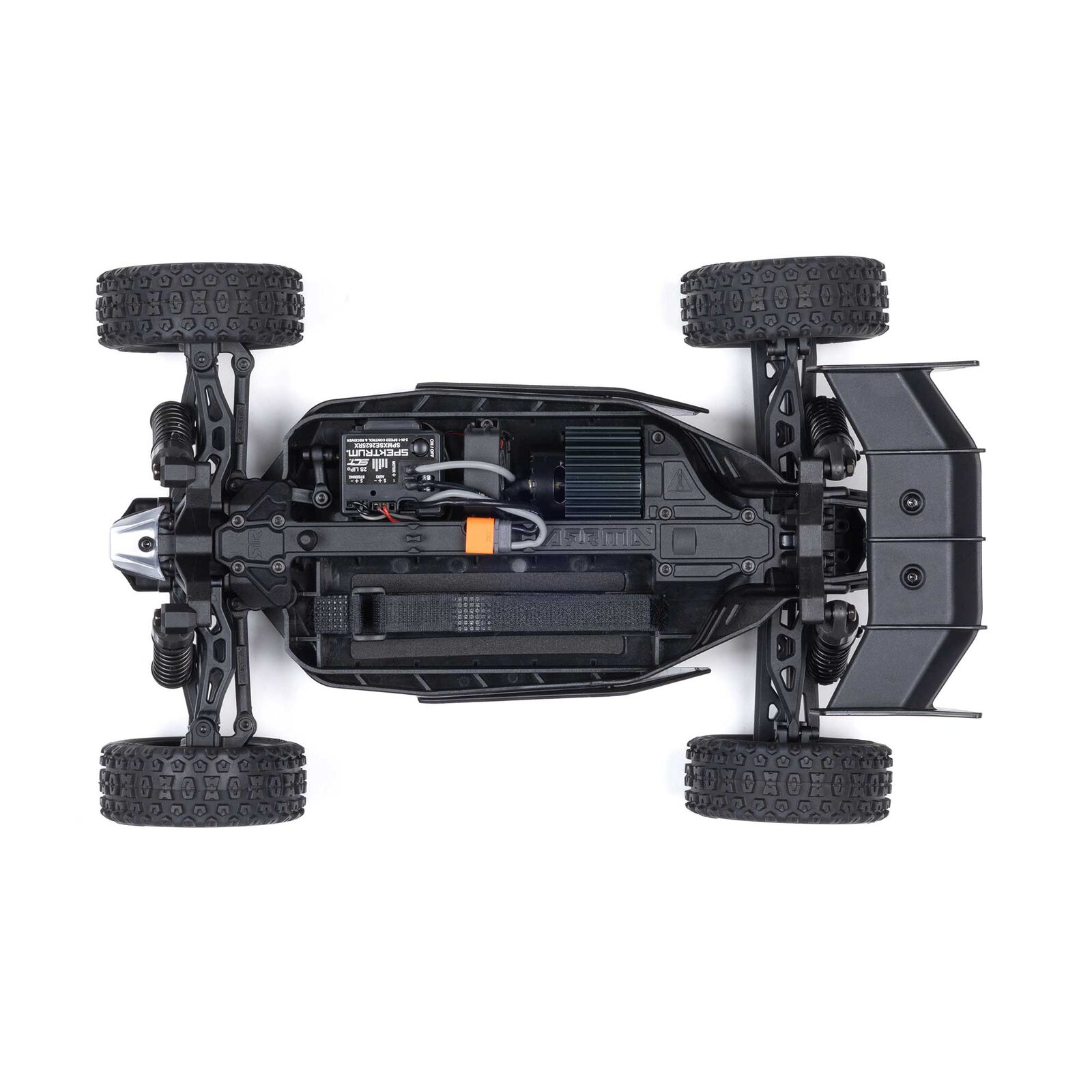 ARRMA 1/14 TYPHON GROM 4X4 RTR Brushed Buggy (Akku & Lader incl.) Blau/Silber ARA2106T1 - Abbildung 6