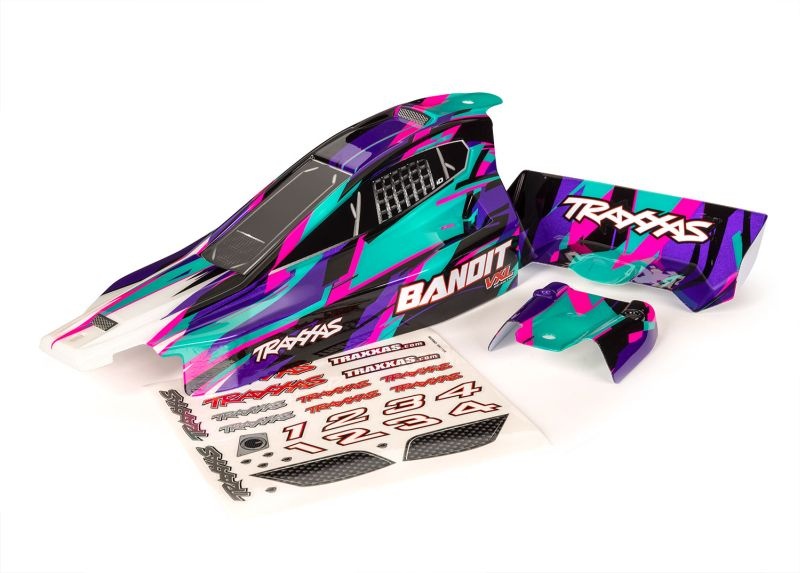 Traxxas Karo Bandit VXL violett, kpl. lackiert 2436T