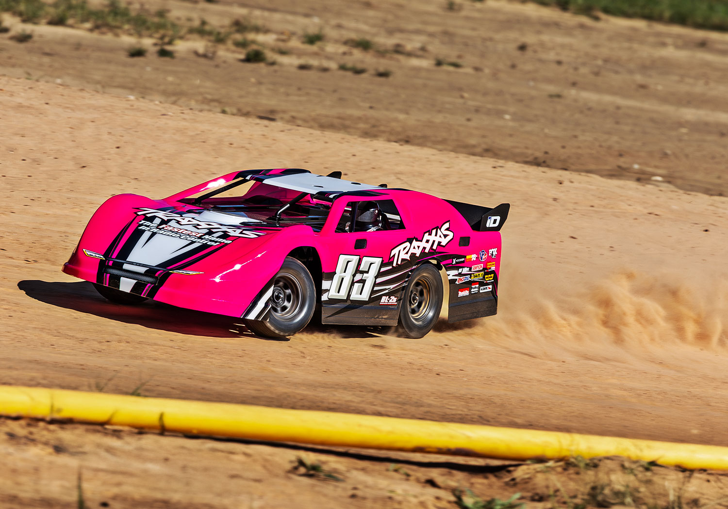 Traxxas Slash Modified Late-Model Competition BL-2S pink 1/10 Dirt Oval Racer RTR Brushless 104364-74 - Abbildung 10