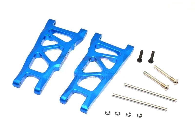 GPM Alu Querlenker hinten eloxiert blau Traxxas 1/10 Rustler