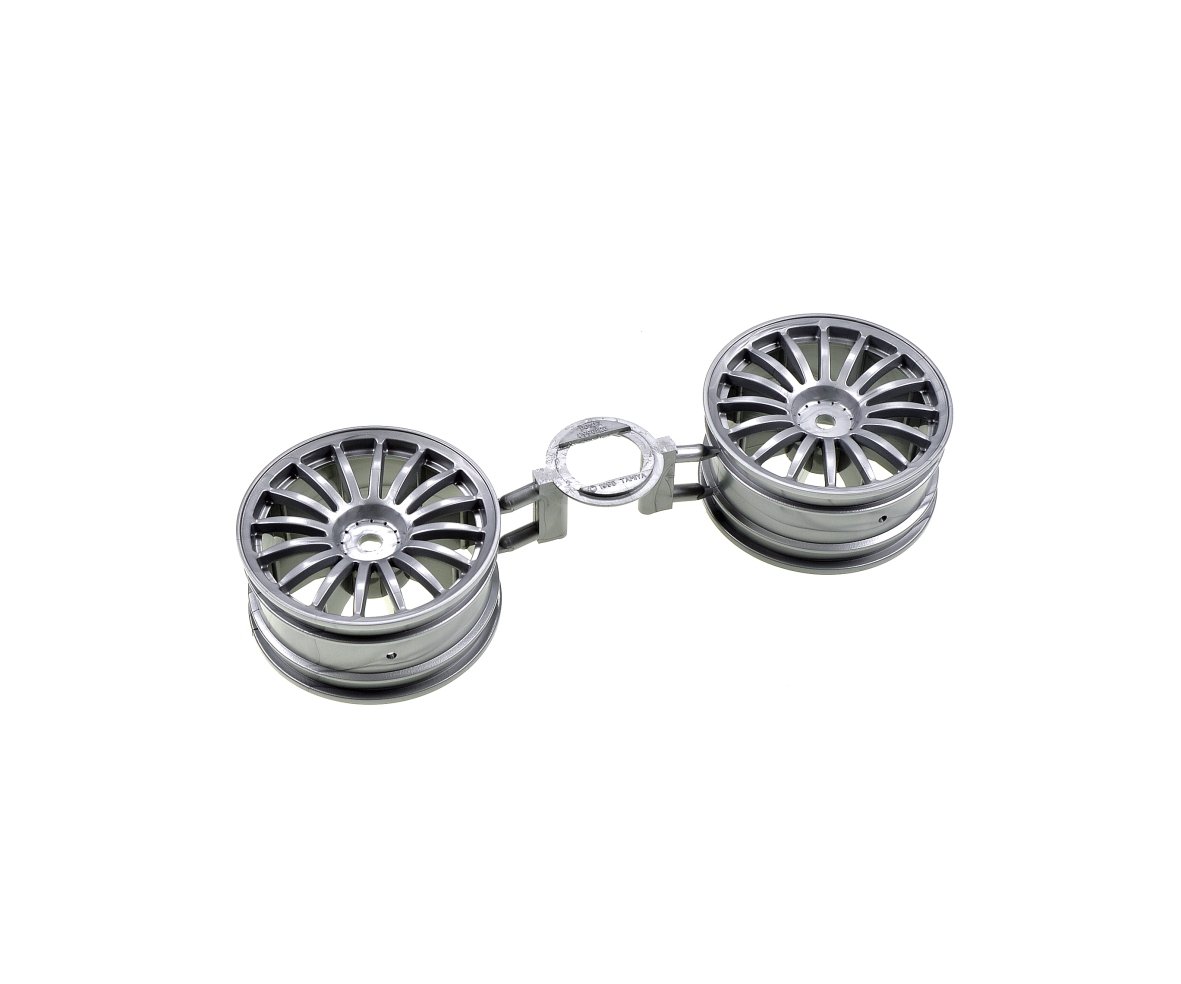 Tamiya 45605 1:10 Felgen (2) 16-Speichen grau 26mm 300445605