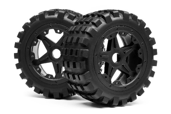 Maverick Reifen auf Felgen hinten Set (Paar/Blackout XB) MV24173