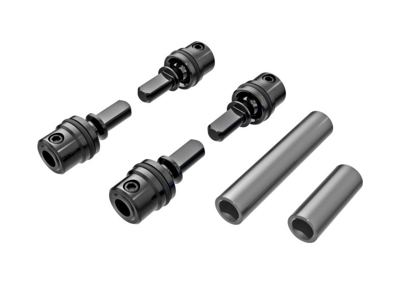 Traxxas Driveshafts Center, female, 6061-T6 Aluminum Dark Titanium eloxiert 9752-GRAY