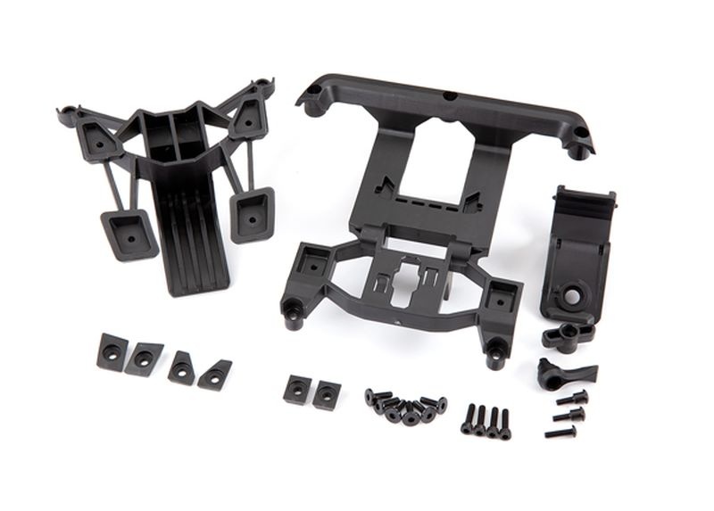 Traxxas Karo-Halter v/h inkl. Schrauben 9015 - Abbildung 1