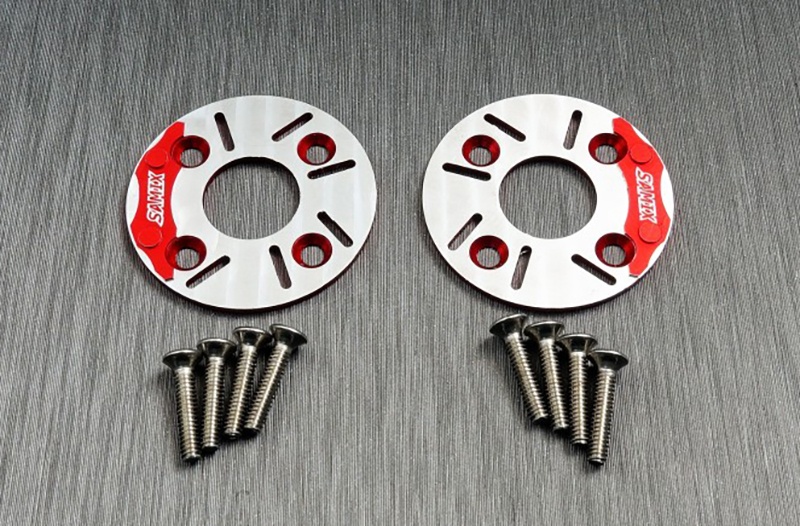 SAMIX Bremsscheiben & Zangen nur für Samix FCX24 Messing Lenkhebel für FMS FCX24 FCX24-6412