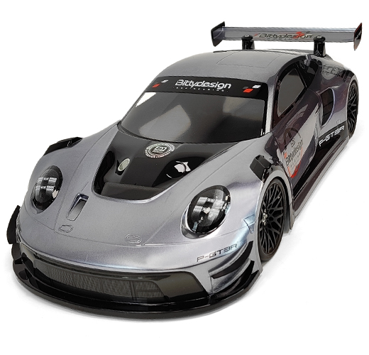 Bittydesign P-GT3R 1/10 GT Clear Body 190mm BDGT-190PGT3R