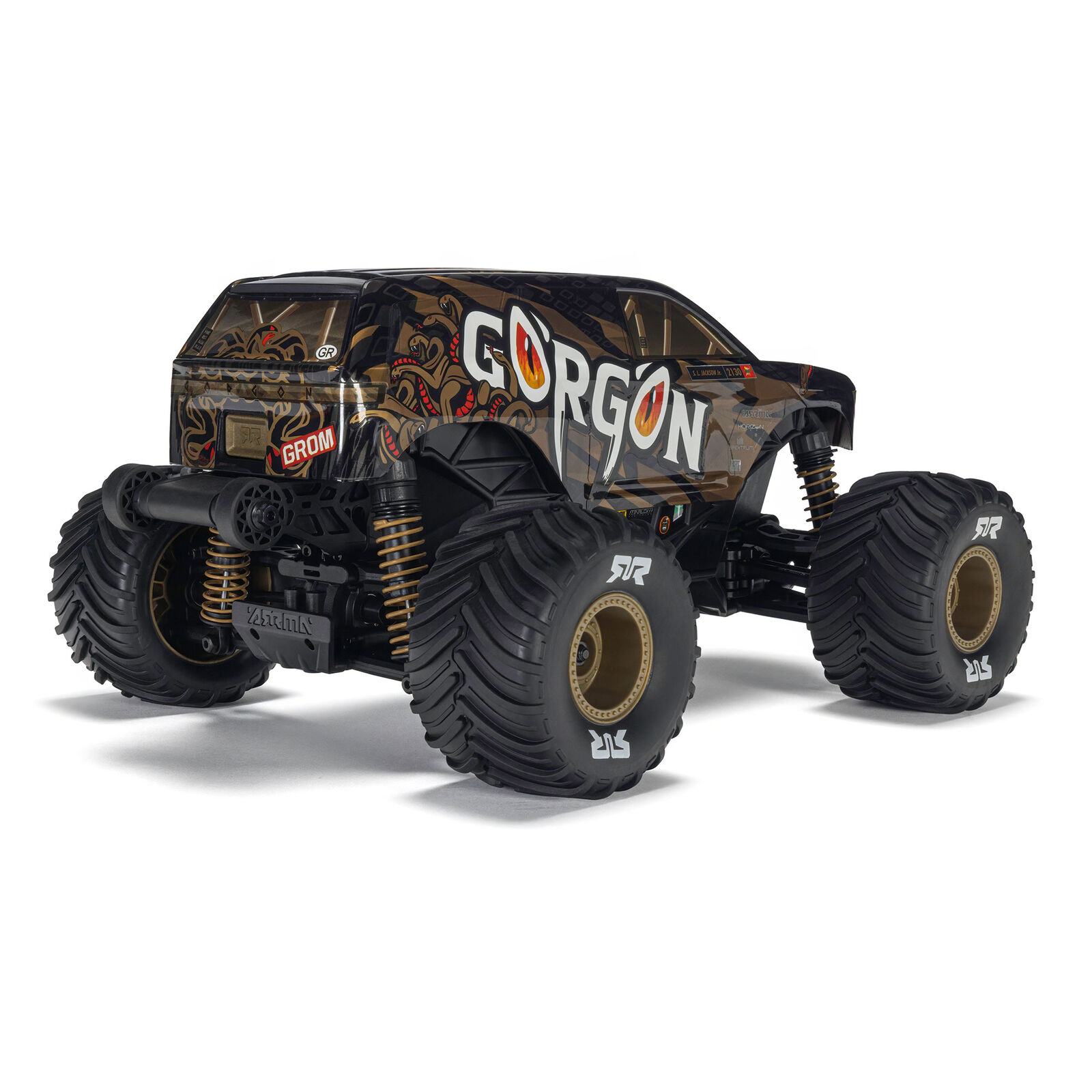ARRMA 1/16 GORGON GROM 4X4 RTR Brushed Monster Truck Bronce (Battery & Charger Included) - Abbildung 3