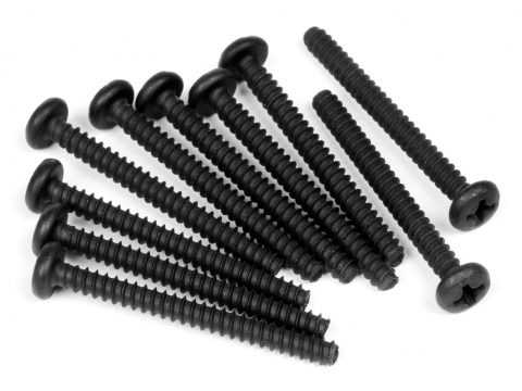 HPI Flachkopfschneidschraube M3x10mm (10St) Z574