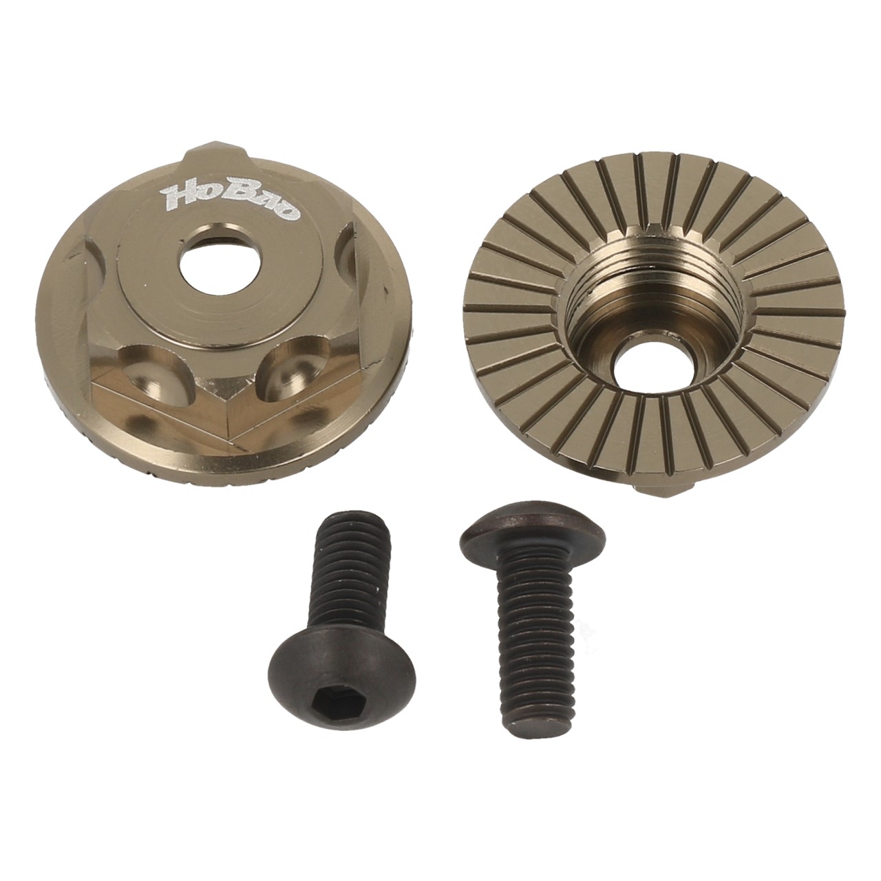 HoBao Radmuttern geschlossen bronze (2 Stk.) OP-0092