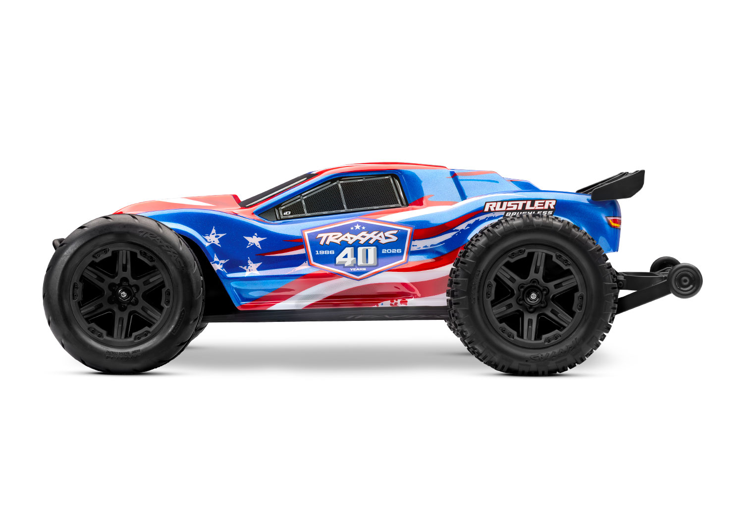 Traxxas Rustler VX3 2WD Brushless Stadium Truck 1/10 40th Edition 37454-4 - Abbildung 4