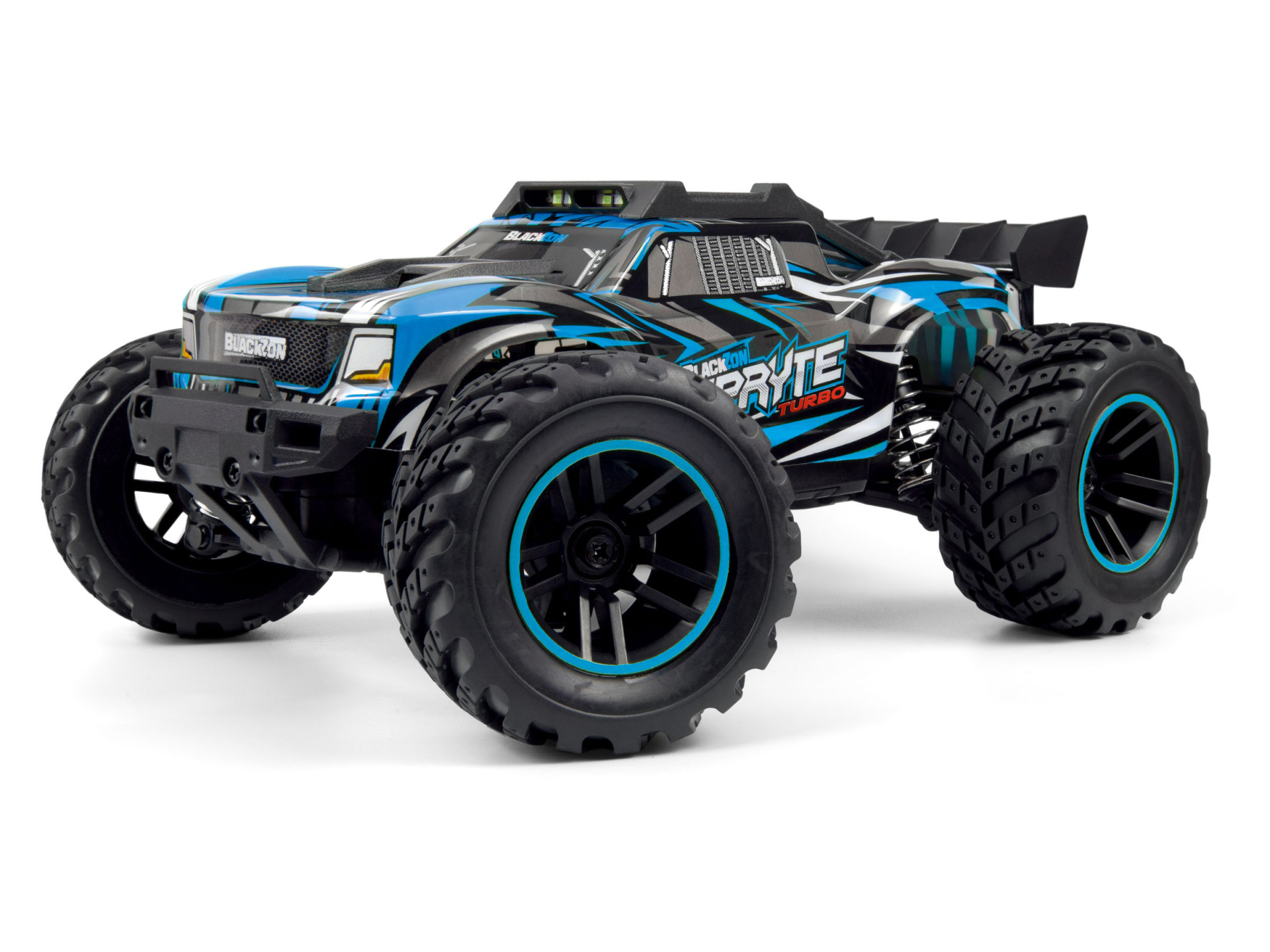 BLACKZON Spryte MT Turbo 1/20 4WD Brushless Monster Truck Blau 540292 - Abbildung 1