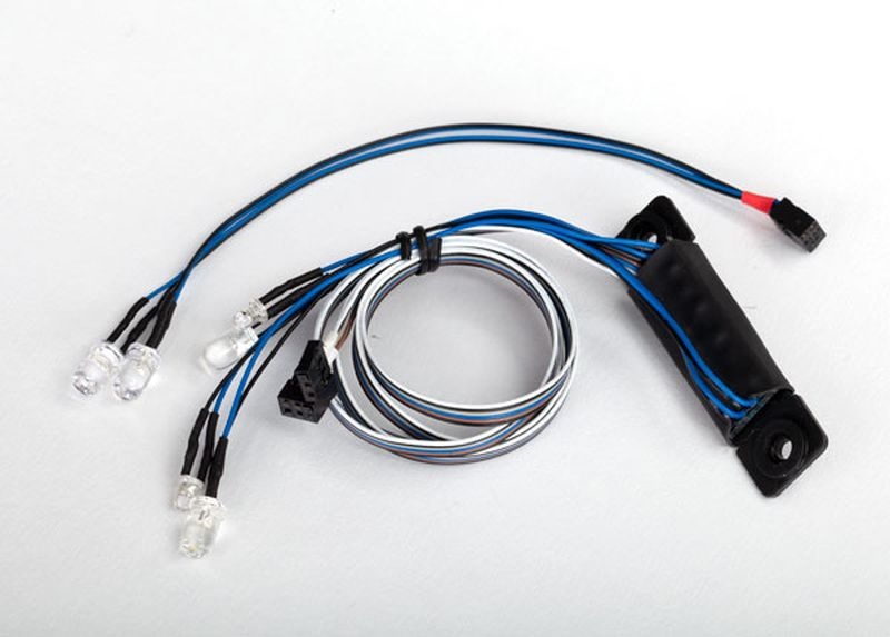 Traxxas 8084 LED Headlight/Tail light kit (passt #8111 Karo, benötigt #80 - Abbildung 1