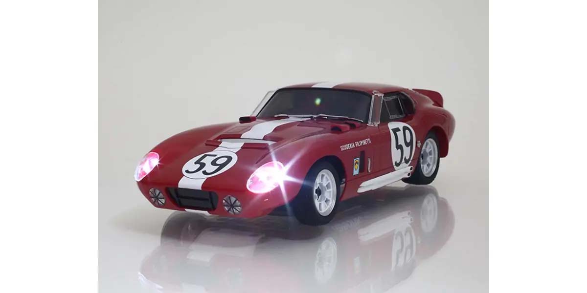 Kyosho First Mini-Z 1:28 Shelby Cobra Daytona No.59 Rot 66611A - Abbildung 4