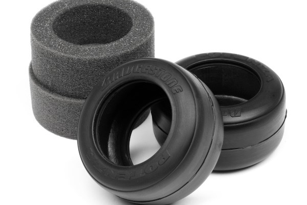 HPI Bridgestone High Grip FT01 Slick Tyre S (Front) 102906