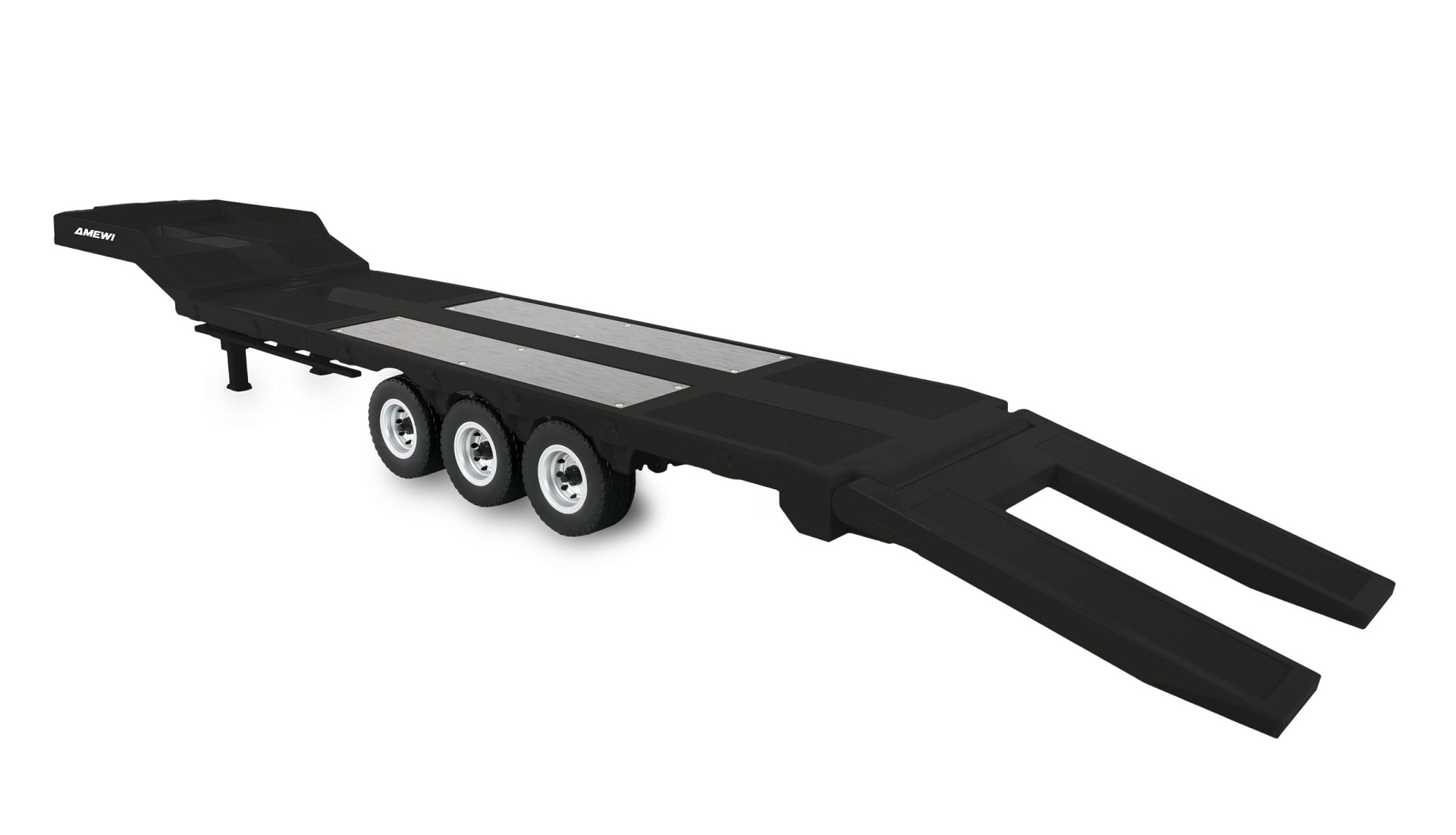 Amewi Tieflader-Sattelauflieger Dreiachser für Scania 1:18 schwarz 22761 - Abbildung 4