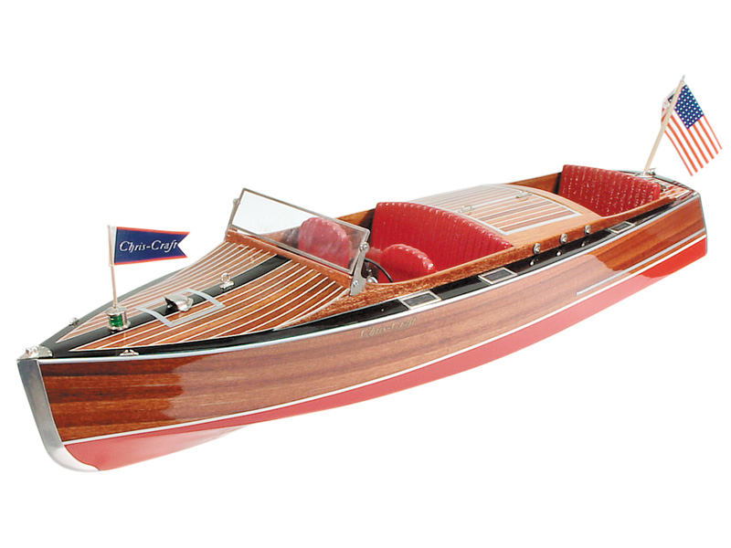 Dumas Chris-Craft Sportboot 24 ft. 1930 RC Bausatz 1230